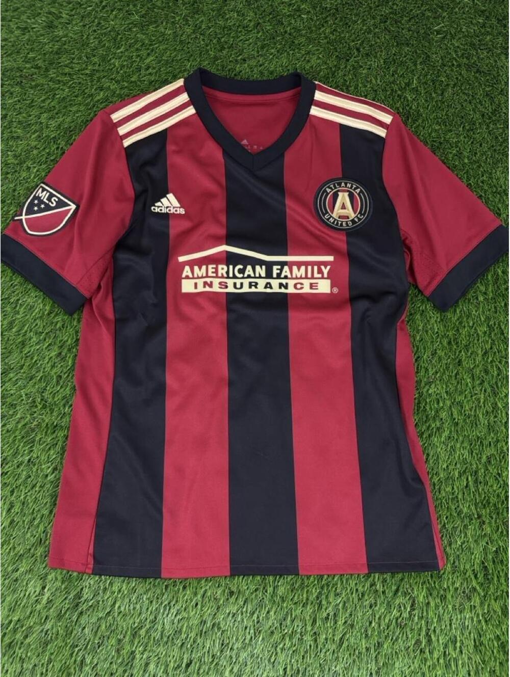 Atlanta United FC Adidas Home Jersey Red Black MLS Soccer Shirt
